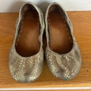 Tieks Wild Copper 7.5 Ballet flats